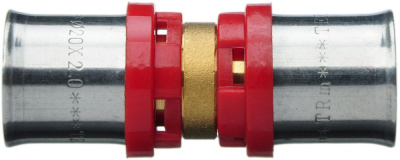 Пресс фитинг для металлопластиковой трубы Соединение     20 x 20  TeRma (TRm)