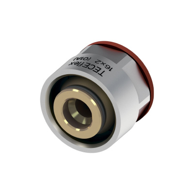 Зажимное соединение TECEflex для многослойных композитных труб, размер 16 х3/4 евроконус 713316