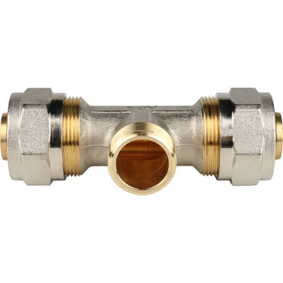 Тройник-переходник с наружной резьбой STOUT 1/2"х20                                  SFS-0011-001220