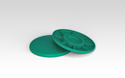 Крышка для колодца пластиковая 1260 мм