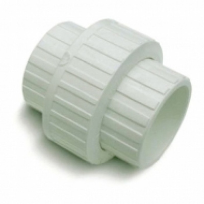 37215 Муфта ПВХ разборная 1 1/2"  (КВ-КВ) GENOVA