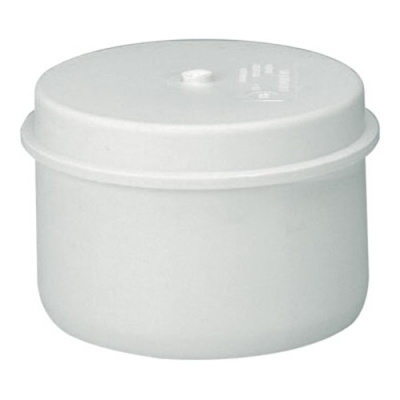 Заглушка DN 110 мм SKM Ostendorf (Светло-серый RAL 7035.), шумопоглащающая,  335620