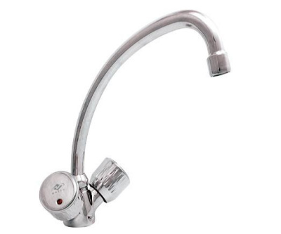 105 DIAMANT ECO 130 Смеситель для мойки, излив 130 мм.с классической кран-буксой MOFEM