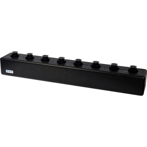 Стальной распределительный коллектор  4 отопительных контура  DN 25 в изоляции SDG-0016-004004 STOUT