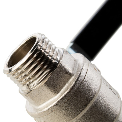 Шаровой кран  полнопроходной   3/4" ручка рычаг STOUT резьба наружная-наружная