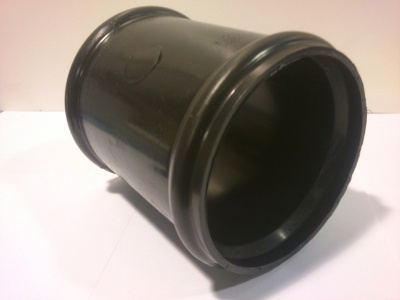 Муфта канализационная черная Ø 108 (ДУ 100)
