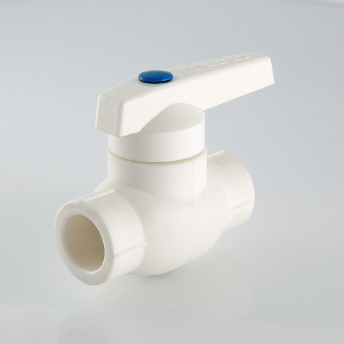 Кран PPR шаровый DN 32 мм VALTEC с латунной обоймой, полипропиленовый  VTp.744.0.032