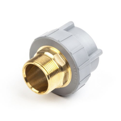 Муфта комбинированная противопожарная "ABN" (нар) - 25 х 1/2"полипропилен