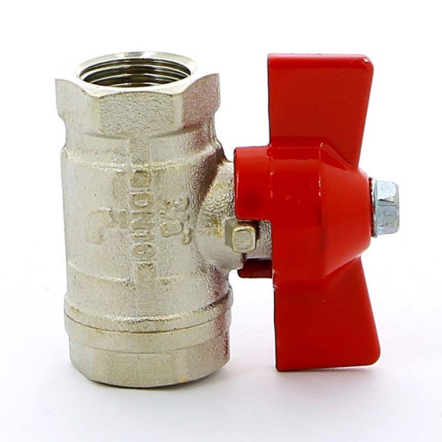 092 3/8" Кран шаровой муфтовый полнопроходной БАБОЧКА Itap IDEAL внутренняя-внутренняя резьба