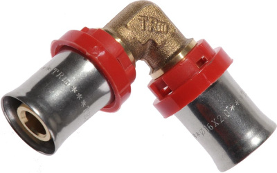 Пресс фитинг для металлопластиковой трубы Угол     16 x 16  TeRma (TRm)