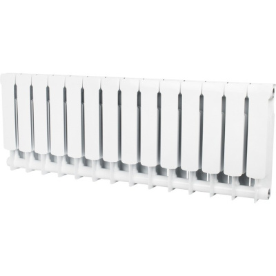 Биметаллический секционный радиатор  STOUT Space 14 секции 350/90 SRB-0310-035014