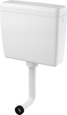 Универсальный бачок для унитаза ALCAPLAST ALCA UNI DUAL A93-1/2", 2-ур, расход 3/6л 