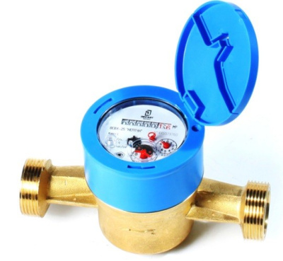 Счетчик воды ОСВХ-32 НЕПТУН,для ХВС,L=170 мм ,одноструйный,со сгонами ,крыльчатый,МИД модуль,класс С