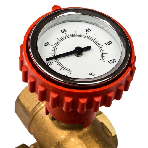 Насосная группа с термостатическим смесительным клапаном 1" в изоляции SDG-0002-002502 STOUT