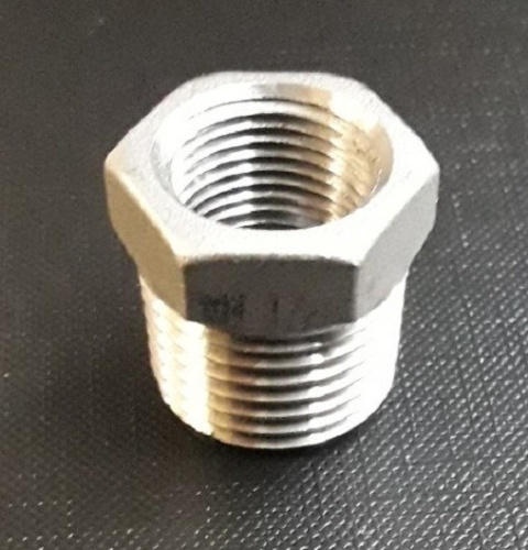 Футорка 1,1/2"х1/2" AISI 316 из нержавеющей стали