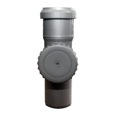 Ревизия канализационная DN  50мм полипропиленовая, серая Синикон