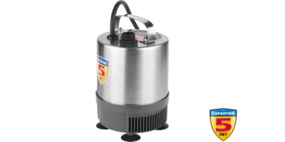 Фонтанный насос ЗУБР для чистой воды(Нерж.) 38 Вт, 23 л/мин,напор 1,9 м.