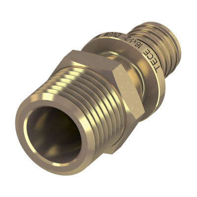 TECEflex Соединение 40 х 1,1/4" наружная резьба, латунь 765511