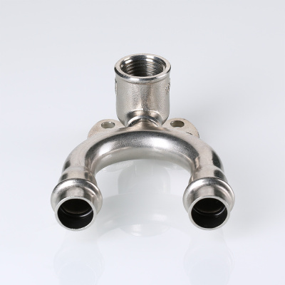 Водорозетка проходная нерж. сталь 15х1/2"                                   VALTEC VTi.954.DI.150415