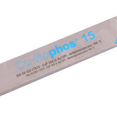 Припой твердый медный 2х500мм 1кг Cu-Rophos*5