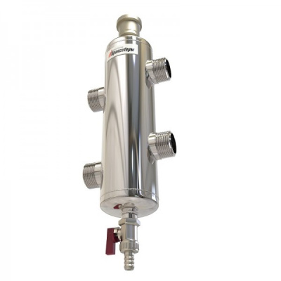 Гидравлический разделитель Мощность 85 кВт 1,1/4х1,1/4 (1 контур) GS 32 AISI 304 ПроксиТерм