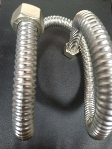 Гибкая подводка из нержавеющей стали   L=2300 мм 3/4"  Резьба внутренняя-внутренняя 