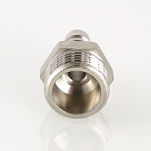 Штуцер для присоединения шланга 1/2"х18 мм наружная резьба                     VALTEC VTr.650.N.0418