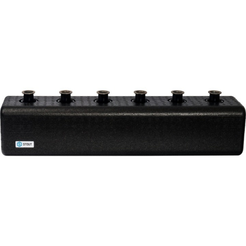 Стальной распр, коллектор 3 отопительных контура DN 25 с гидрав-ким раздел-м SDG-0018-004003 STOUT