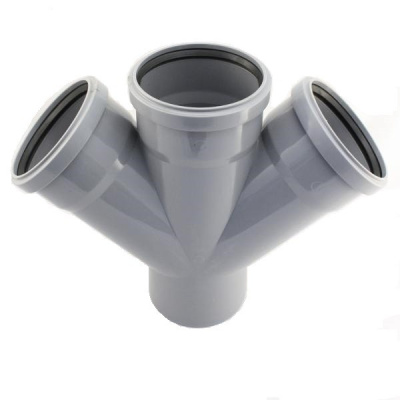 Крестовина одноплоскостная DN 110/110x67мм HTDA Ostendorf  (Цвет Серый)    115900