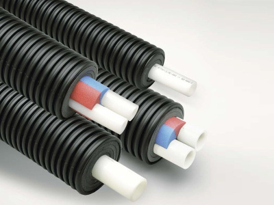 Труба UPONOR VARIA SINGLE PN10 75x10.3/175, бухта 200 м. 1А