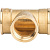 Фитинг  STOUT Тройник 1/4  SFT-0019-000014 внутренняя резьба латунь 