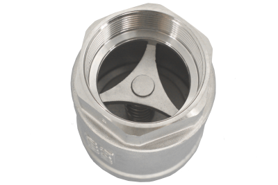 Клапан обратный муфтовый прямой 1,1/4" (DN32) AISI304 (CF8), PN40