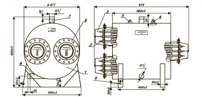 Профессионал ЭВАН ЭПО-132 (Ступени 48/30/30/30 кВт) 132 кВт Напр.380 В H 775 D 610 W 1120  Вес 130кг