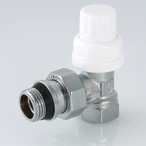 Клапан термостатический для рад. угловой VALTEC 1/2" (с доп. уплотнением) VT.031.NR.04