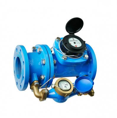 Комбинированный счетчик воды СТВК 2 80/20 фланцевый для ХВС L=370 мм 10-80-01