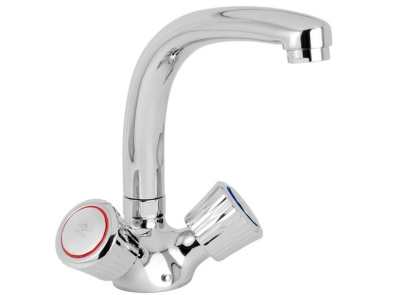 114 FAVORIT CER  Смеситель для мойки, излив 150 мм. с керамической кран-буксой MOFEM