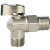 Кран шаровой  угловой  1/2"x1/2" резьба наружная - наружная STOUT SVB-0059-001212
