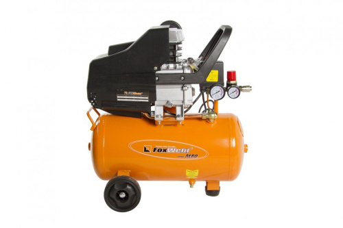 Компрессор AERO 210/24 масляный, коаксиальный 1.5 кВт / 220V 210л/мин,  FOXWELD