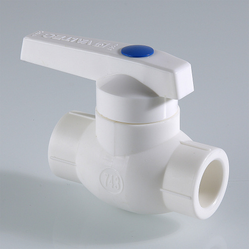 Кран PPR шаровый DN 50 мм VALTEC для горячей воды VALTEC полипропиленовый  VTp.743.0.050