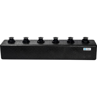 Стальной распределительный коллектор 3-5 отопительных контура DN 25 в изоляции SDG-0017-004035 STOUT