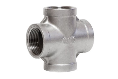 Крестовина  вр/вр 1" AISI 304 из нержавеющей стали