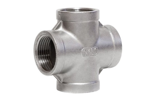 Крестовина  вр/вр 1" AISI 304 из нержавеющей стали