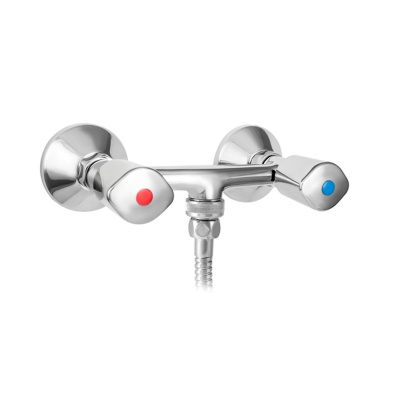 402 КОМЕТА   Смеситель для душевой кабины без излива. держ. душа с классической кран-буксой MOFEM