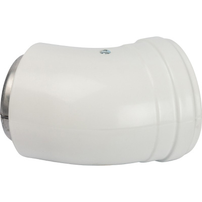 Угол для дымохода 45° M-F Ø 80/100 однораструбный утепленный STOUT