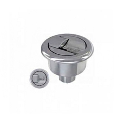 Кнопка хромированная ALCAPLAST А08A