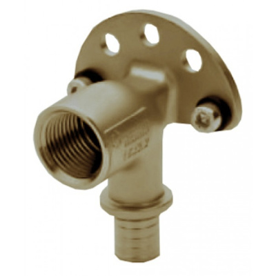 Водорозетка проходная   RAUTITAN RX   16/16 х 1/2"  Внутренняя резьба Бронза REHAU