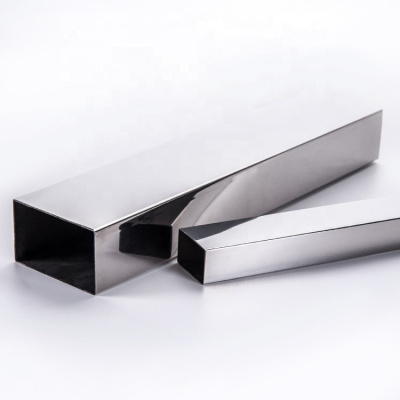 Труба шлифованная профильная из нержавеющей стали AISI 304 (08Х18Н10) 40х40х1,5 