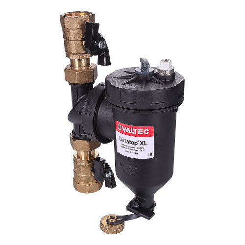 Фильтр-дешламатор с пластиковым корпусом (Dirstop XL, модель 2022), 1" VT.382.BX.06 VALTEC