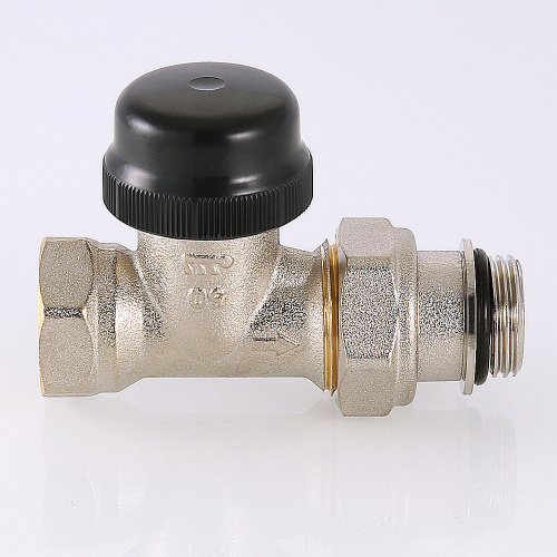 Клапан термостатический для радиатора прямой с преднастройкой (KV 0,1-0,6) 1/2" VALTEC VT.038.N.04