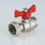 Кран шаровой с накидной гайкой 1/2"x3/4" вн.-вн. VALTEC VT.241.N.0405